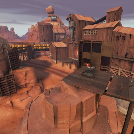 ctf_badlands – Team Fortress 2 Mod
