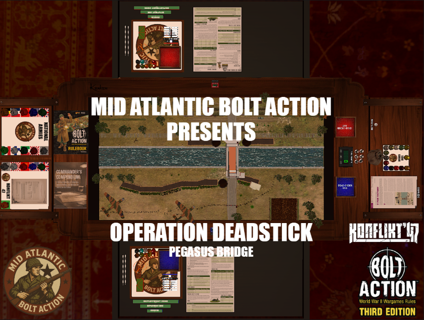 Mid Atlantic Bolt Action Operation Deadstick: Pegasus Bridge