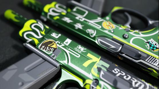 CZ75-Auto | RACER 75 (green)