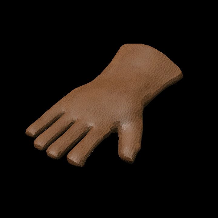 Leather gloves - lying R 2