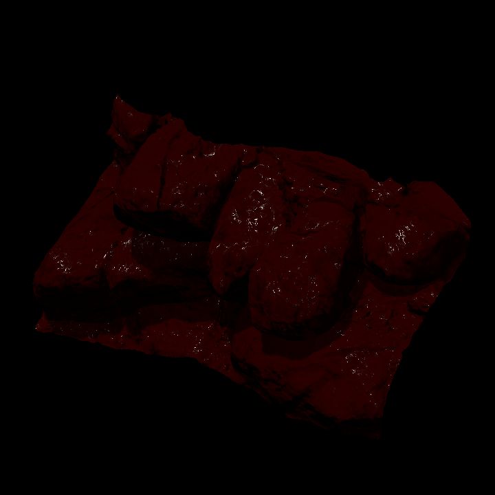 Bloodstone rock face 3 