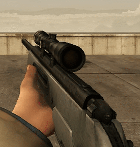 Weapons without Flashlights Pack - L4D1 Animations: Scout Sniper
