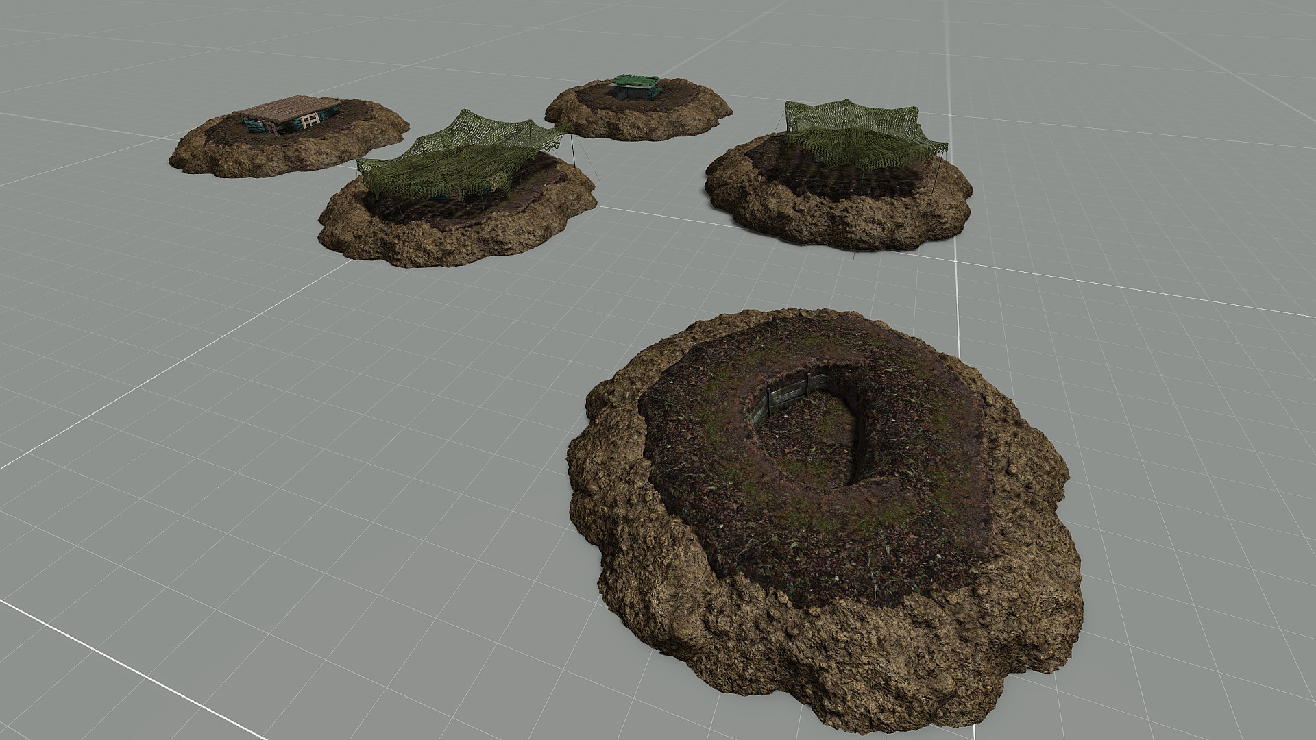 (STG) Forest Bunker Collection VANILLA