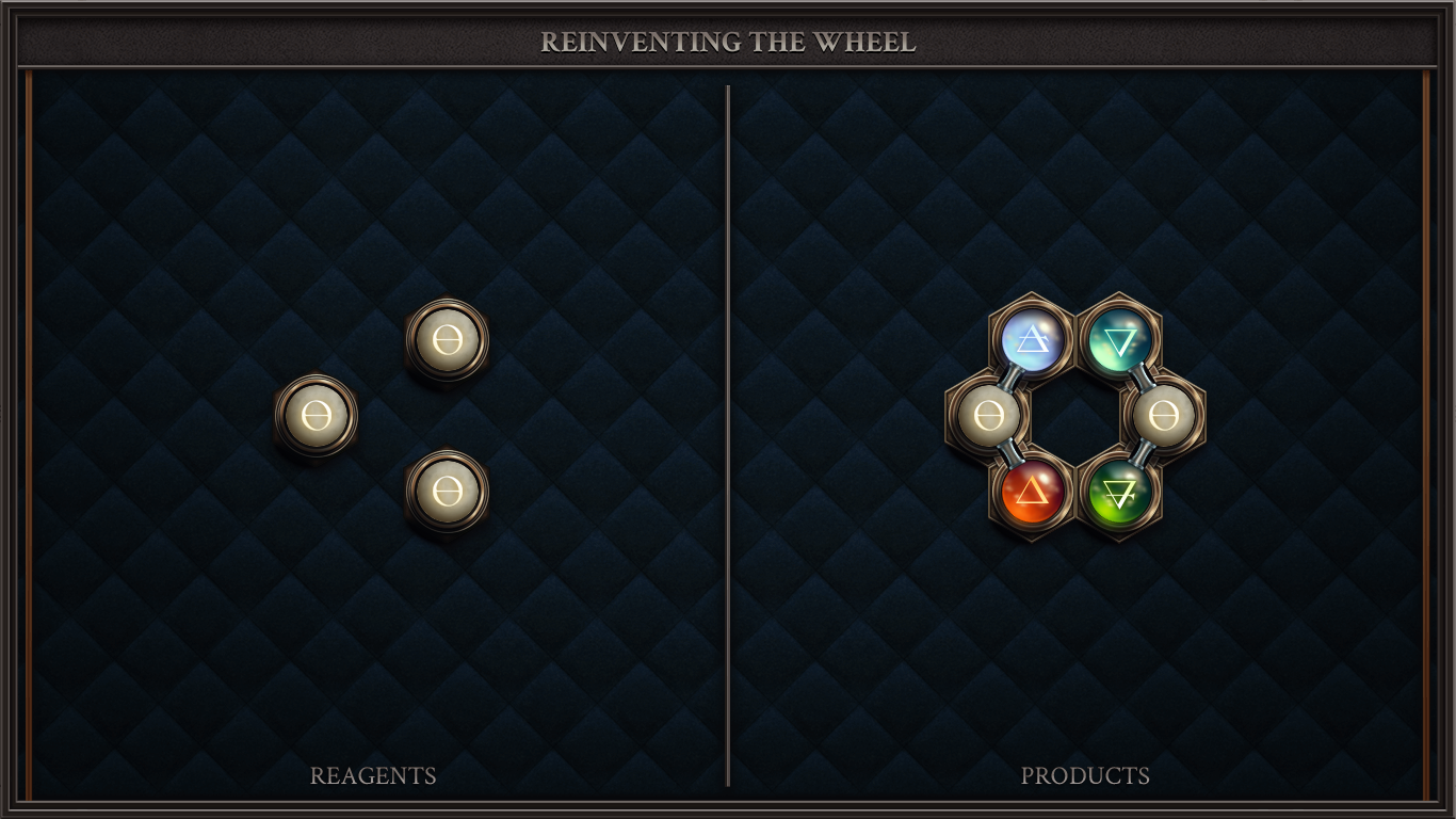 Reinventing the Wheel (Disjoint Alchemy 2.2)