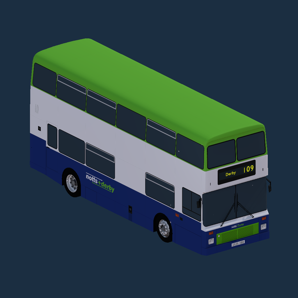 Leyland Olympian NC Palatine - Notts & Derby