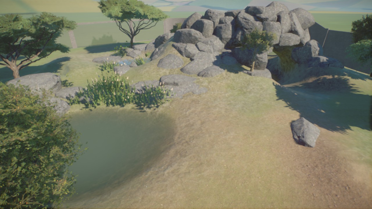 West African Lion Habitat