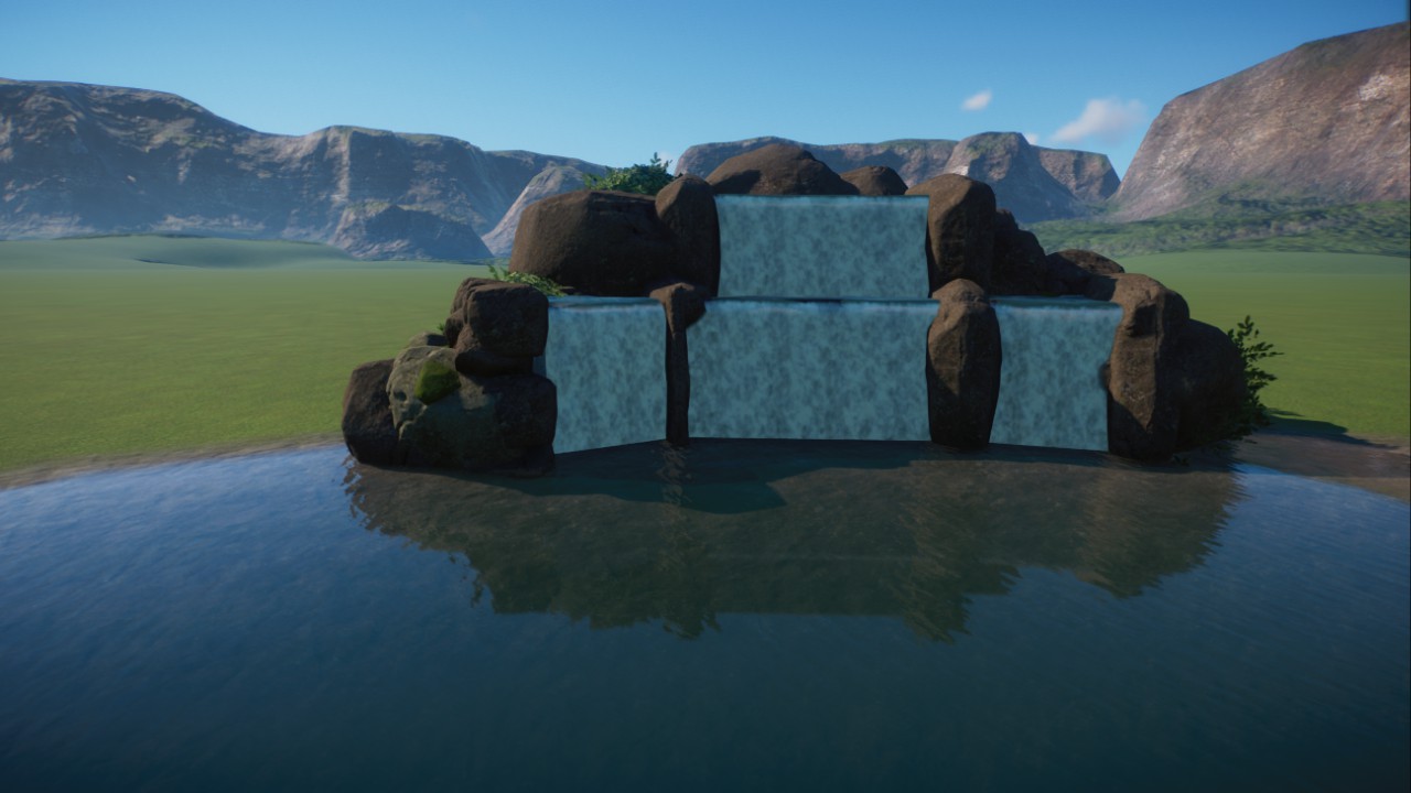 Dark's:water falls