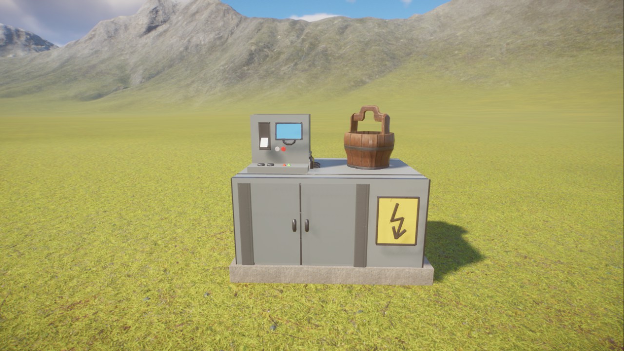 Implied control box