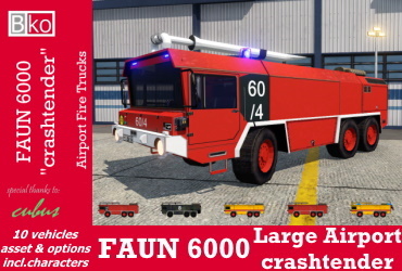 FAUN 6000 crashtender