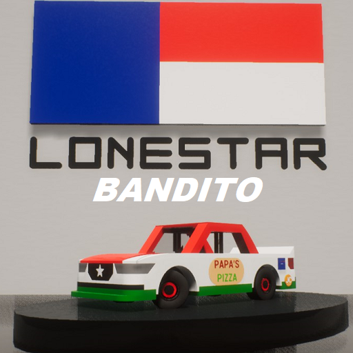 lonestar bandito 2015 nasscar papas pizza