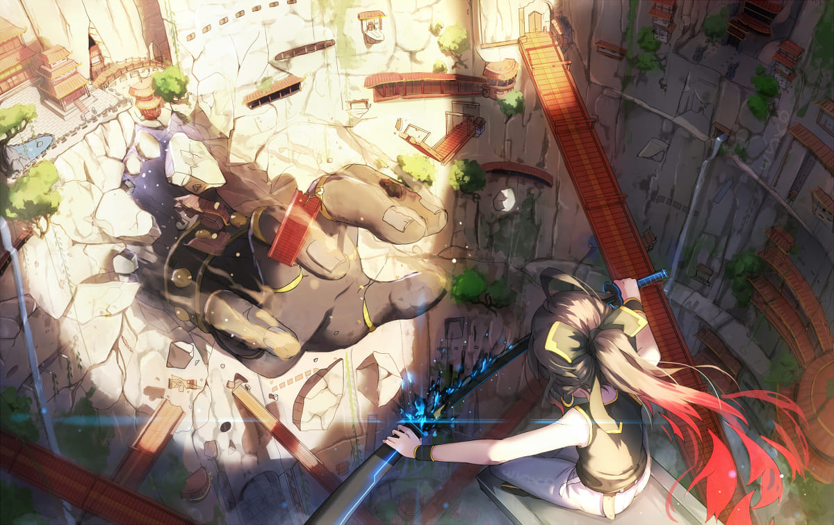Xomu, Hyurin, Mitsume - Gloxinia