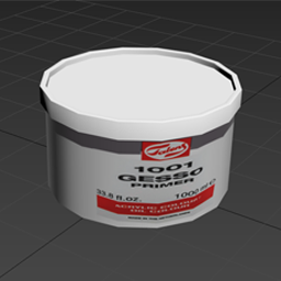 gesso (white)