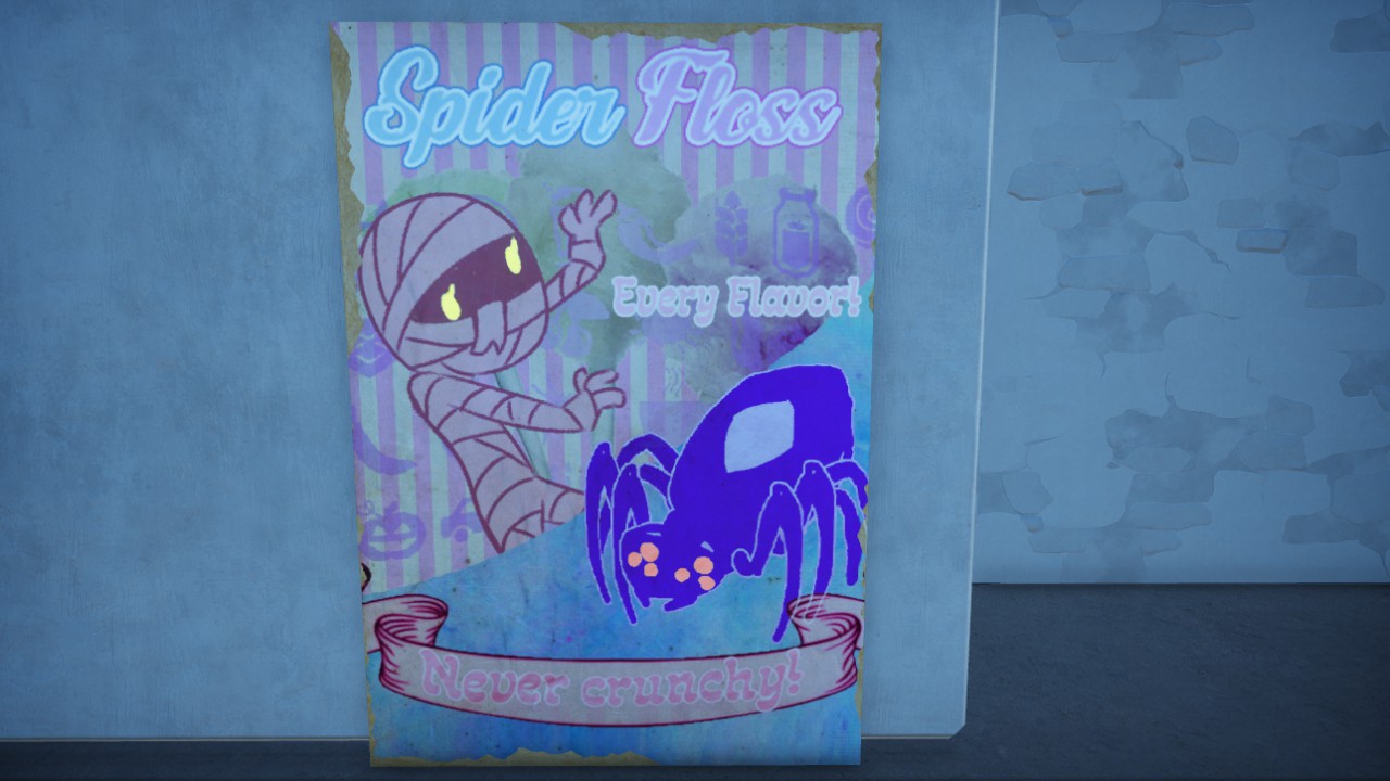 Spider Floss Poster