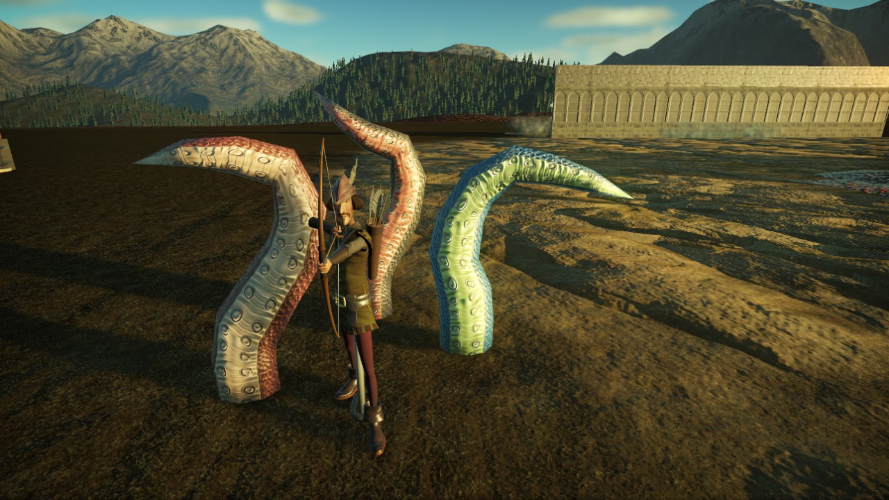 Smaller Wiggling Tentacle