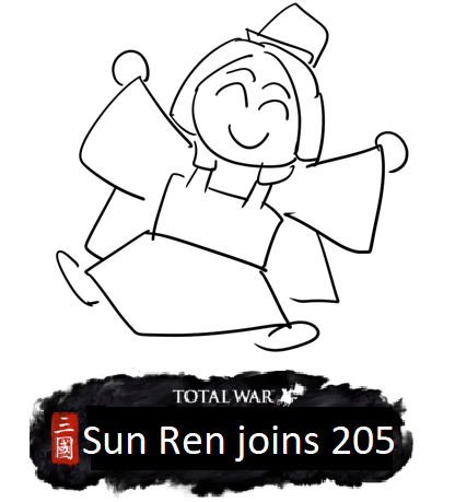 Sun Ren joins your faction in 205