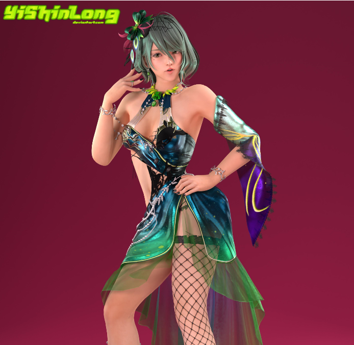 DOAXVV-环 橄榄宝石泳装