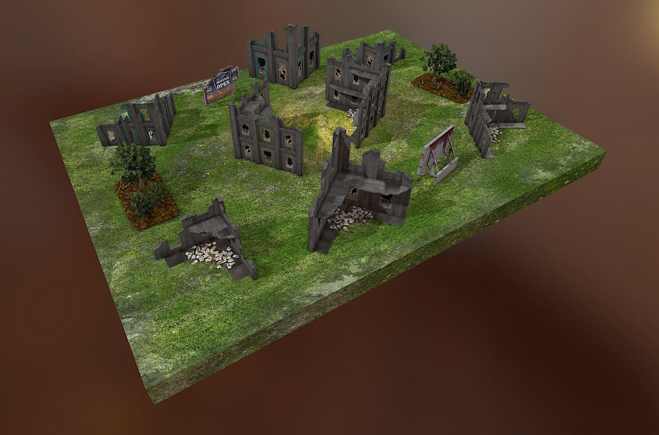WpH 8 - table 2 | all missions | Frontline Ruins Beta