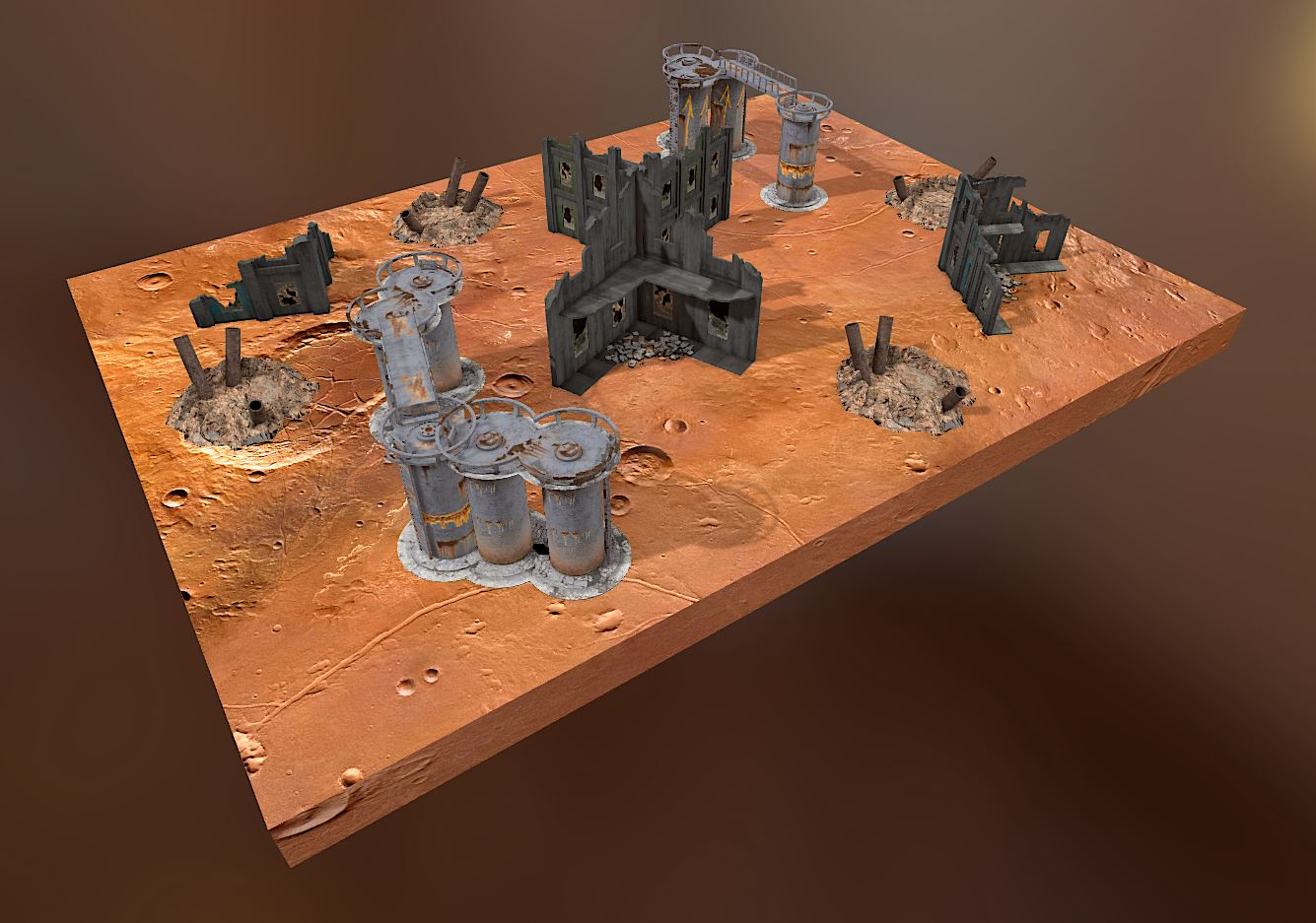 WpH 8 - table 5 | missions 13-32-33 | Frontline Ruins Gamma