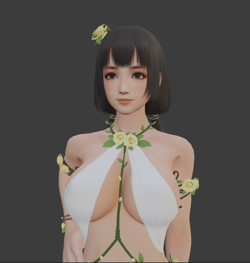 DOA5LR——直虎-精灵湖泳装