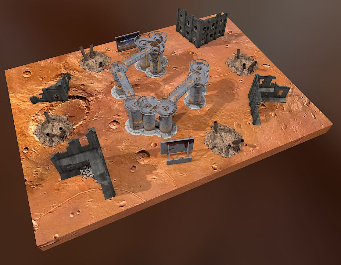 WpH 8 - table 3 | missions 12-21-31 | Frontline Ruins Gamma