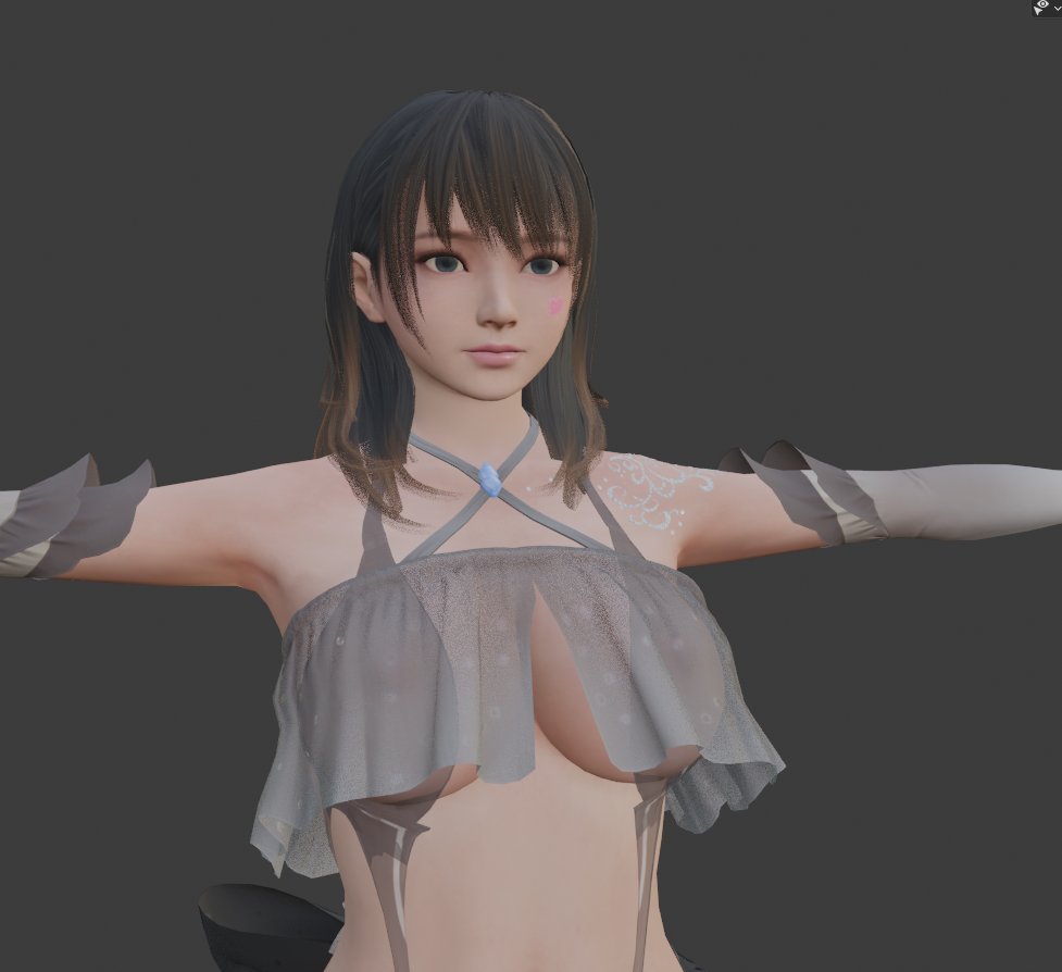 DOAXVV——七海（娜娜美）-星夜金鱼（完整着装）