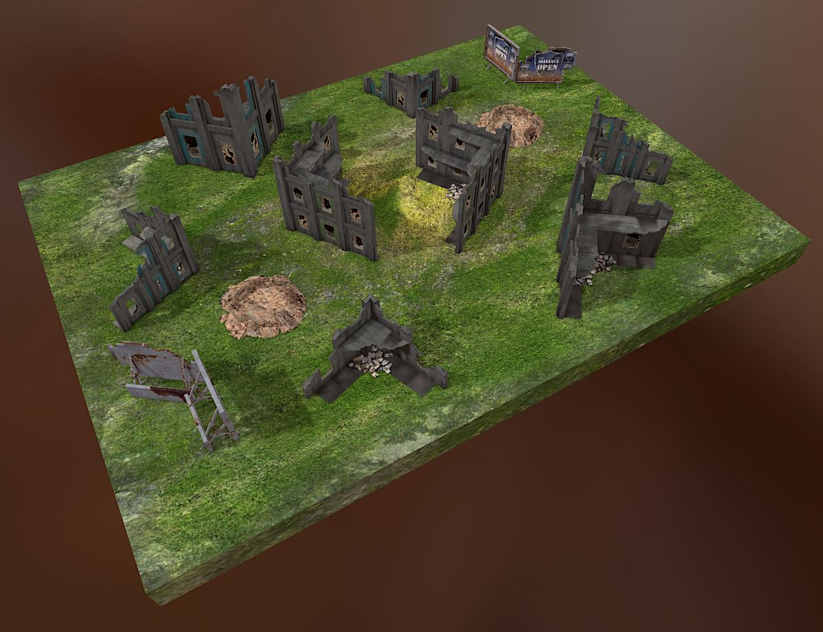 WpH 8 - table 1 | all missions | Frontline Ruins Alpha