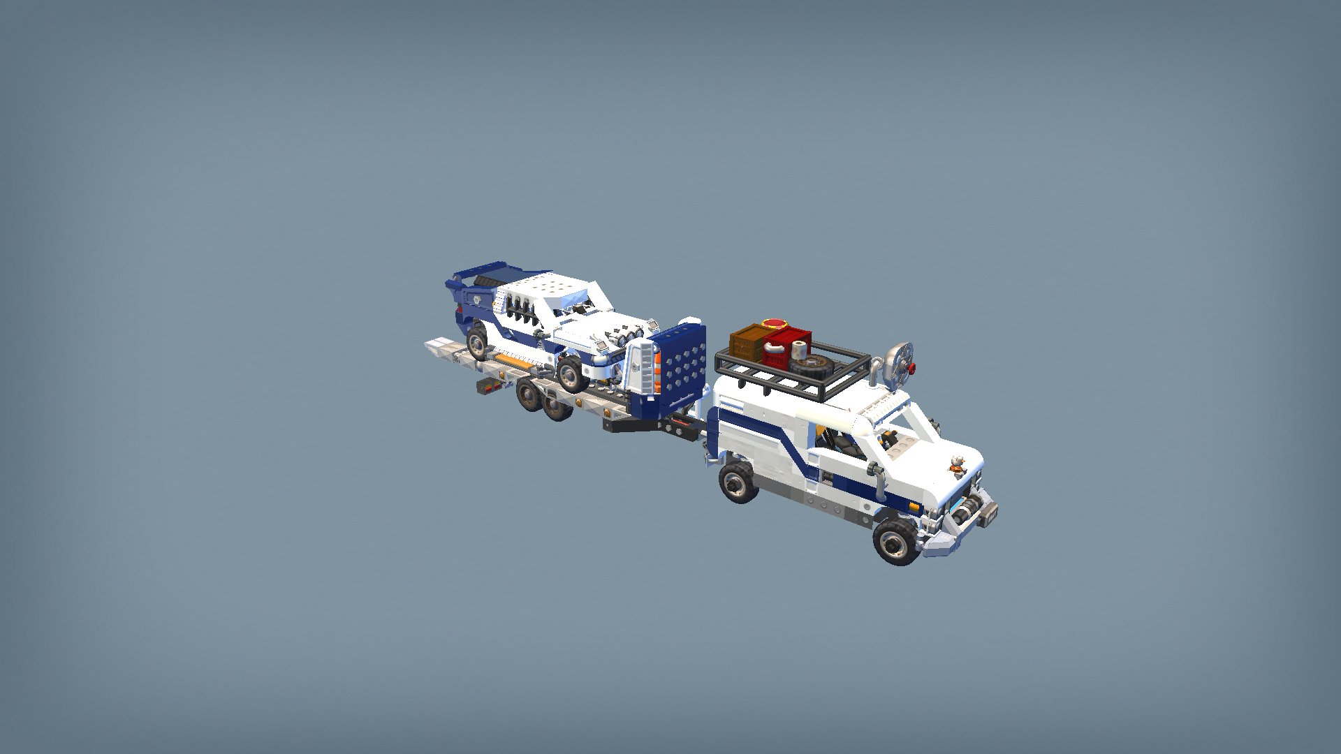 Blue Rally team (no mods)