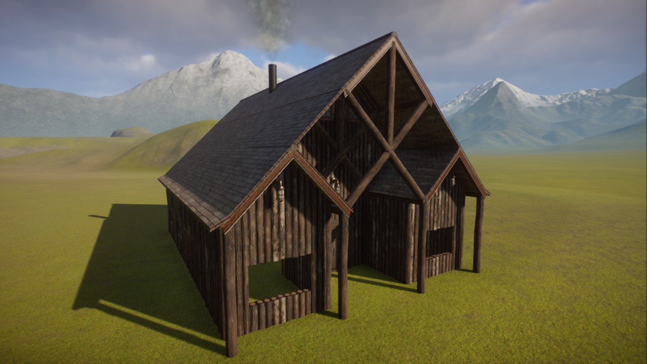 Rustic Cabin w/ Elaborate Porch