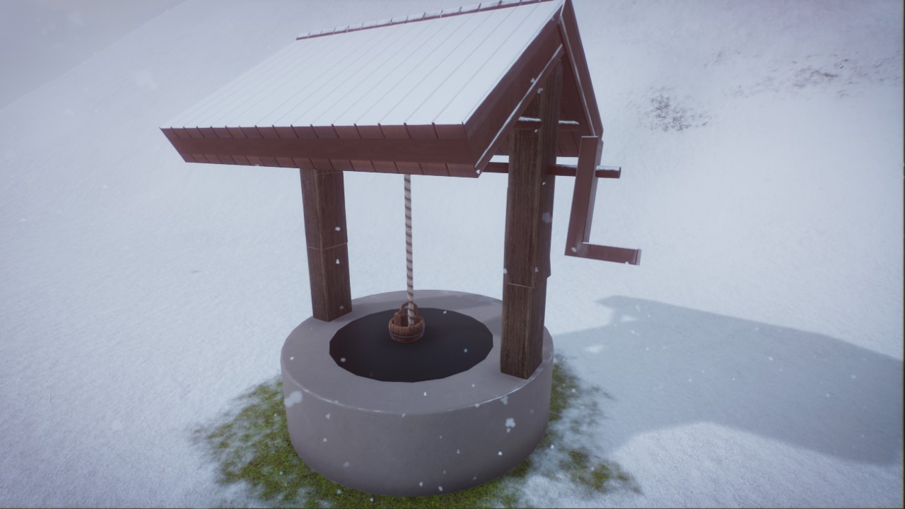 Rustic Cabin Style Well