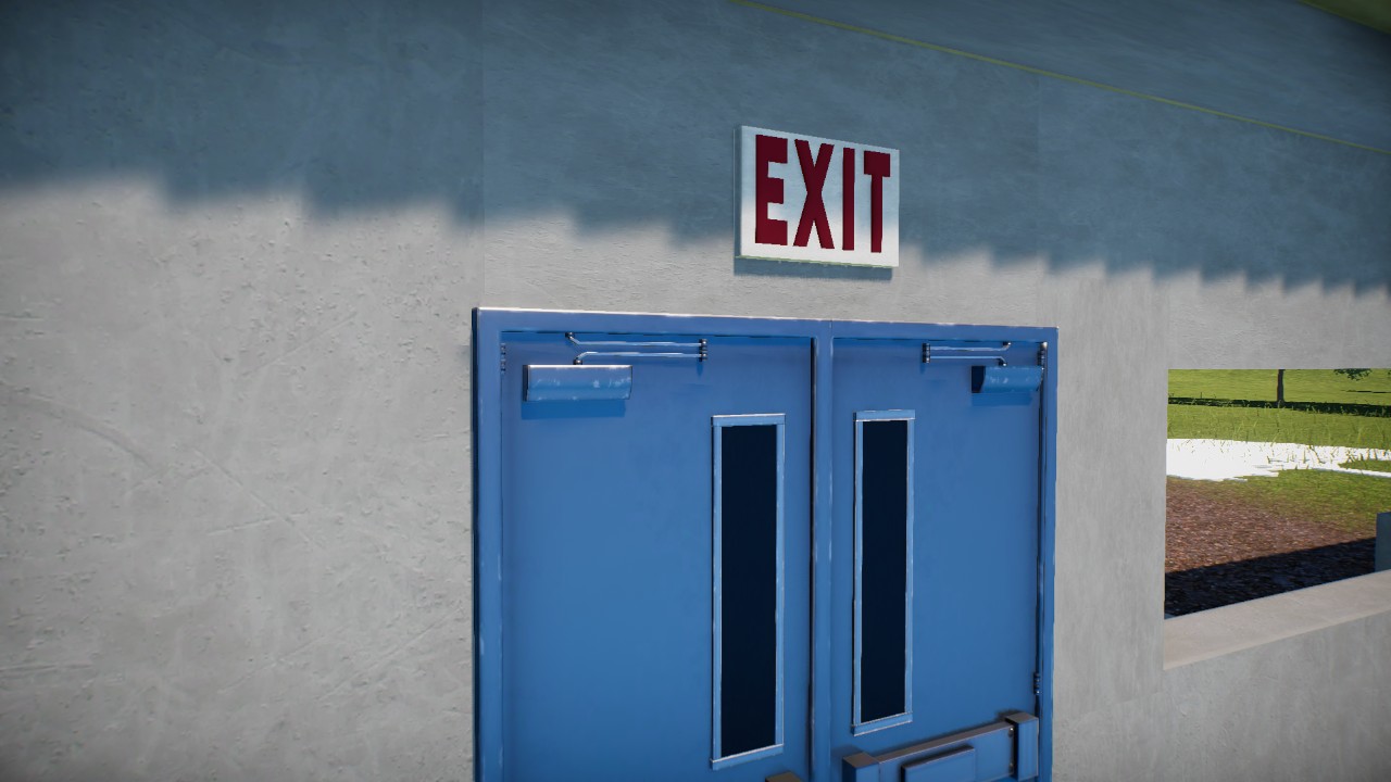 exit sign