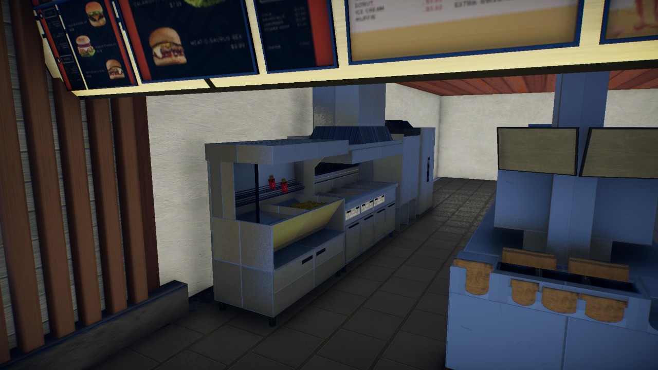 fryer station