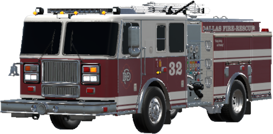 Dallas Texas Fire Rescue Engine 32 DFR