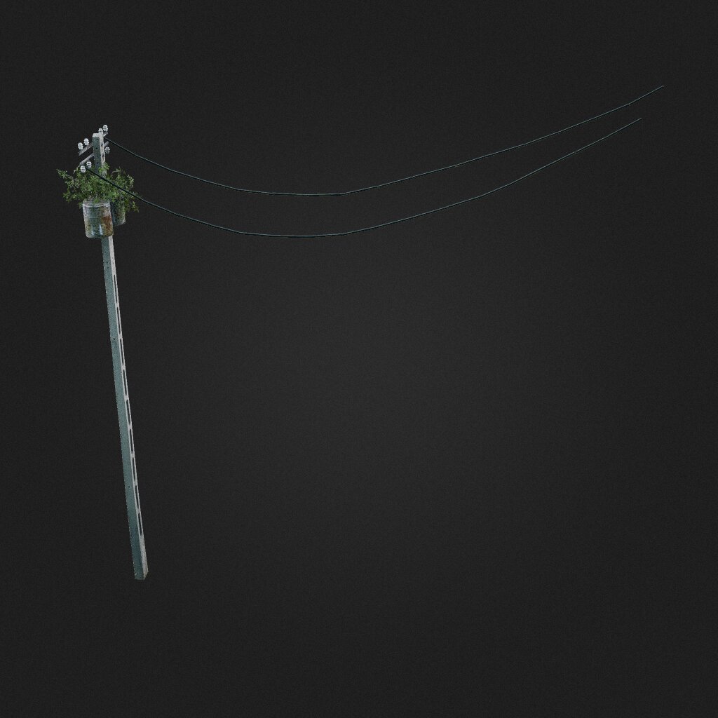 Power Line (Right Turn)