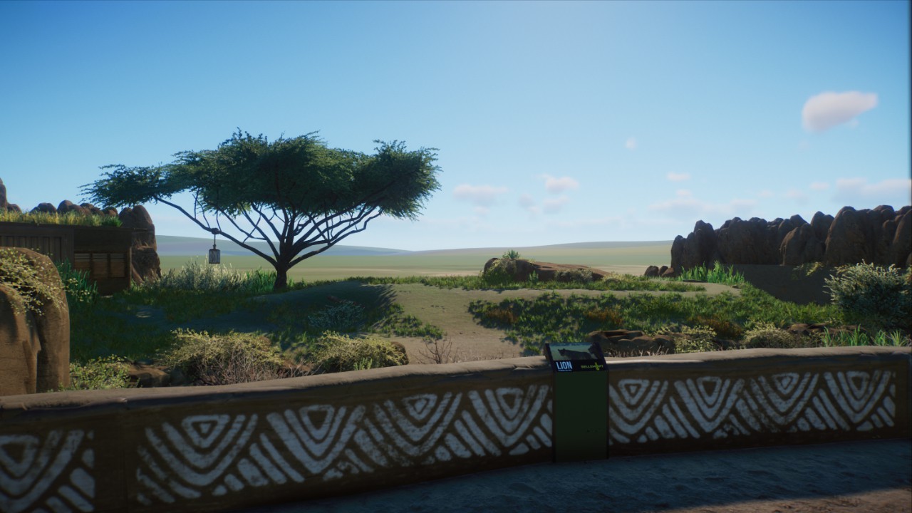 Predator and Prey Lion Habitat by ZSHplays