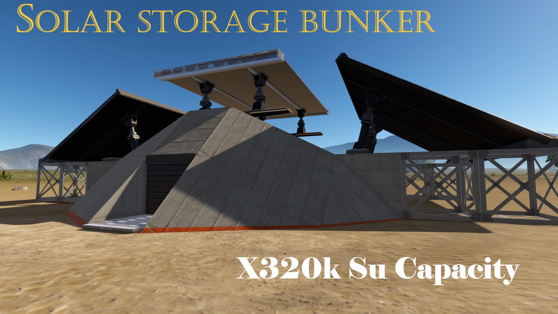 Solar Storage Bunker