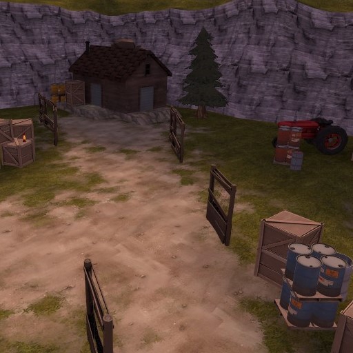 Battle in the canyon – Team Fortress 2 Mod