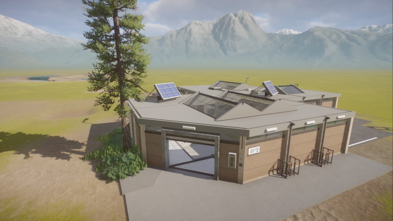 Heavily detailed Seal House