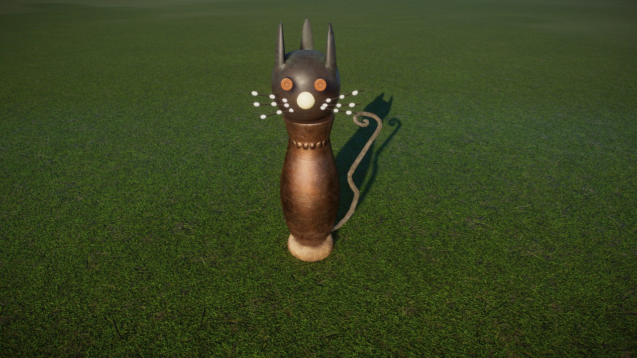 Cat Statue