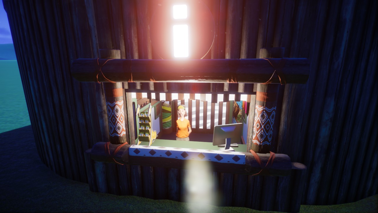 PJ's Simplyzoo Log Info Booth