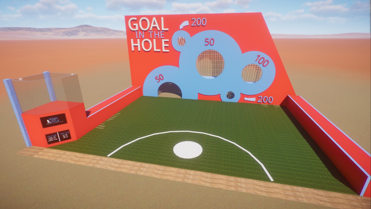 Goal In The Hole Funfair Game by Adamup