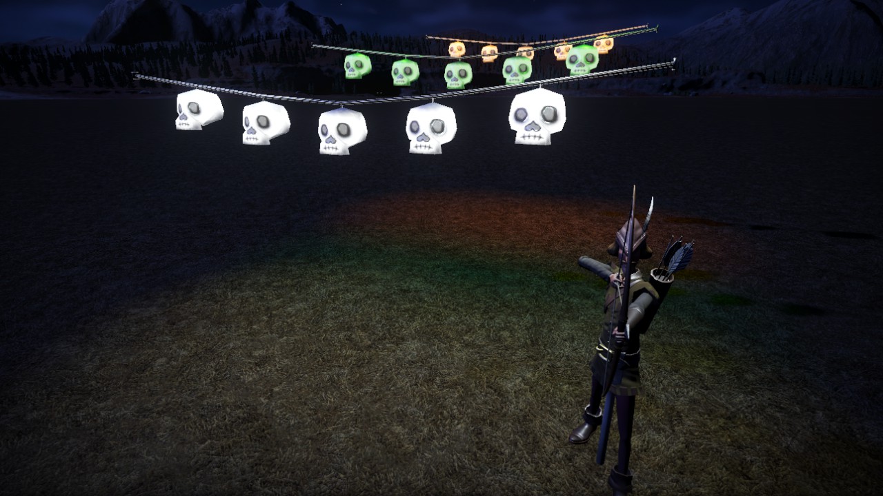 Skull Bunting
