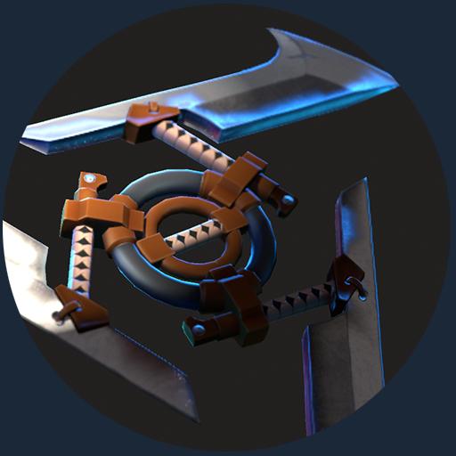 Silent Ronin - Circular Wakizashi (arcanel variation)