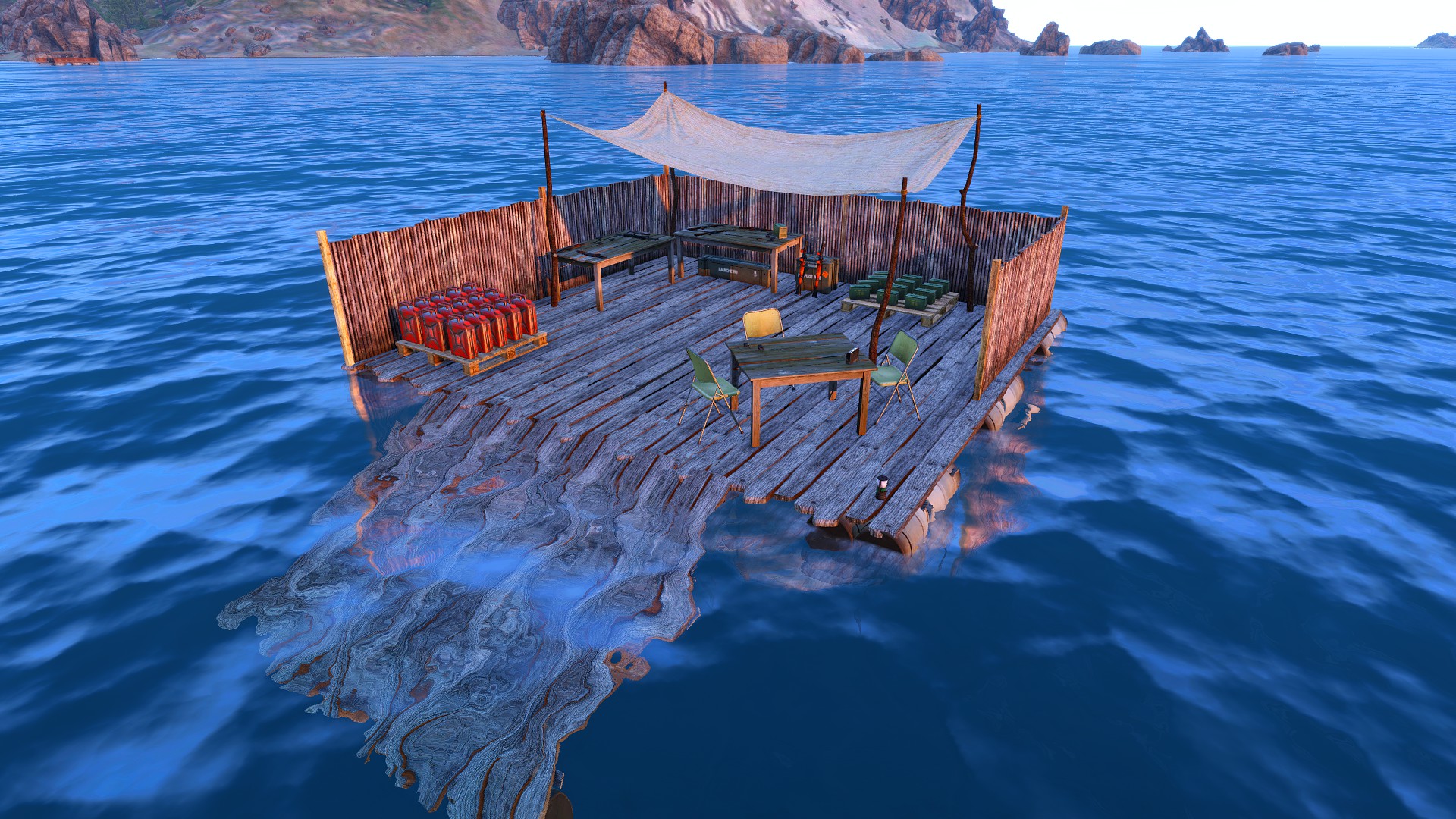 Sea/Pirate Platform - Rearm/Refuel
