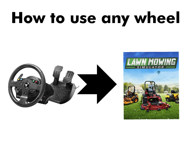 Can You Use a Wheel on Lawn Mowing Simulator 