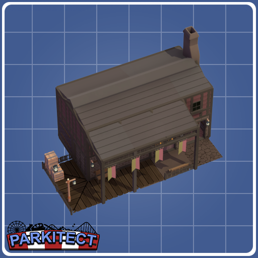 Adventure Style Building Info Stall, Toilet, Staff Room 3x5