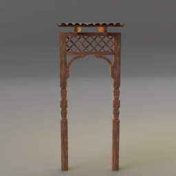 Entrance to the porch (Walnut)