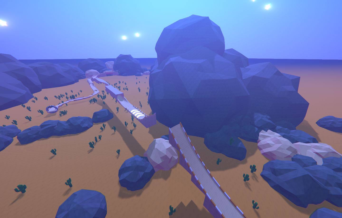 Desert Night Jumps