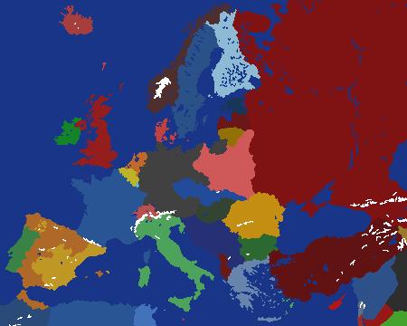 Europe 1939 start of WWII