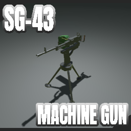 SG-43 Goryunov Machine Gun (COMMISSION)