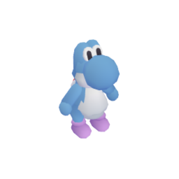 Yoshi Blue Plush